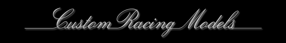 Cuxtom Race Car Models Paul Budzik Custom Model Race Cars